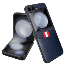 Kuori Samsung Galaxy Z Flip 7 Fe Litsitekstuurikorttikotelo Suojakuori