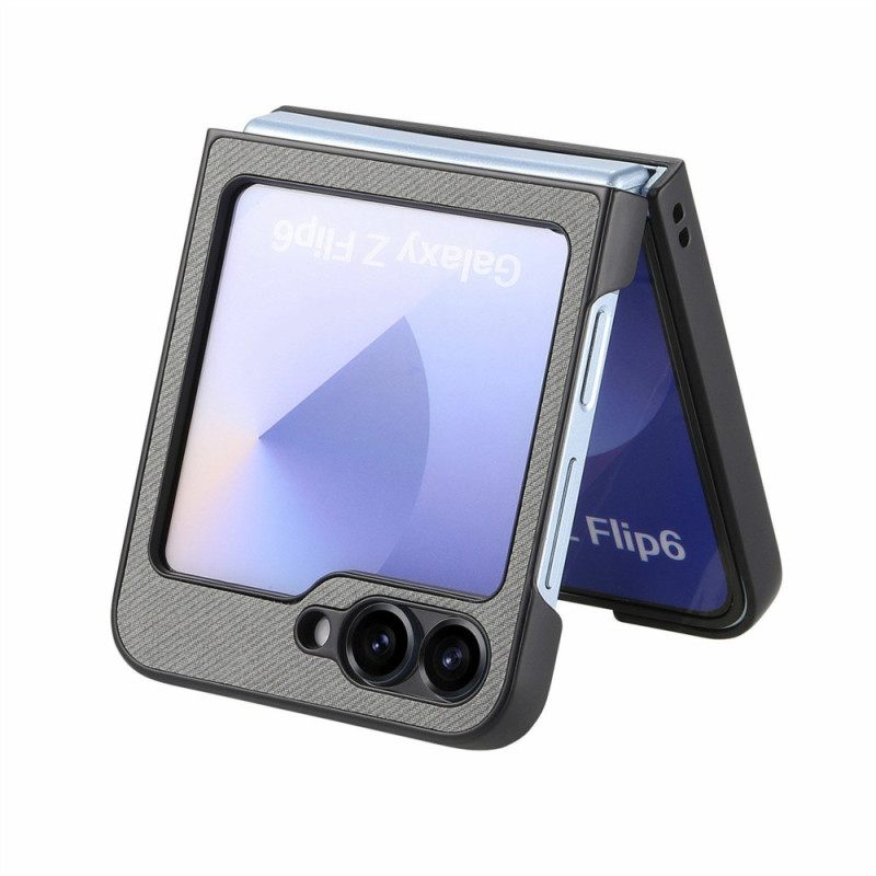 Kuori Samsung Galaxy Z Flip 7 Fe Magsafe-yhteensopiva Farkkukangas Tekstuuri Suojakuori