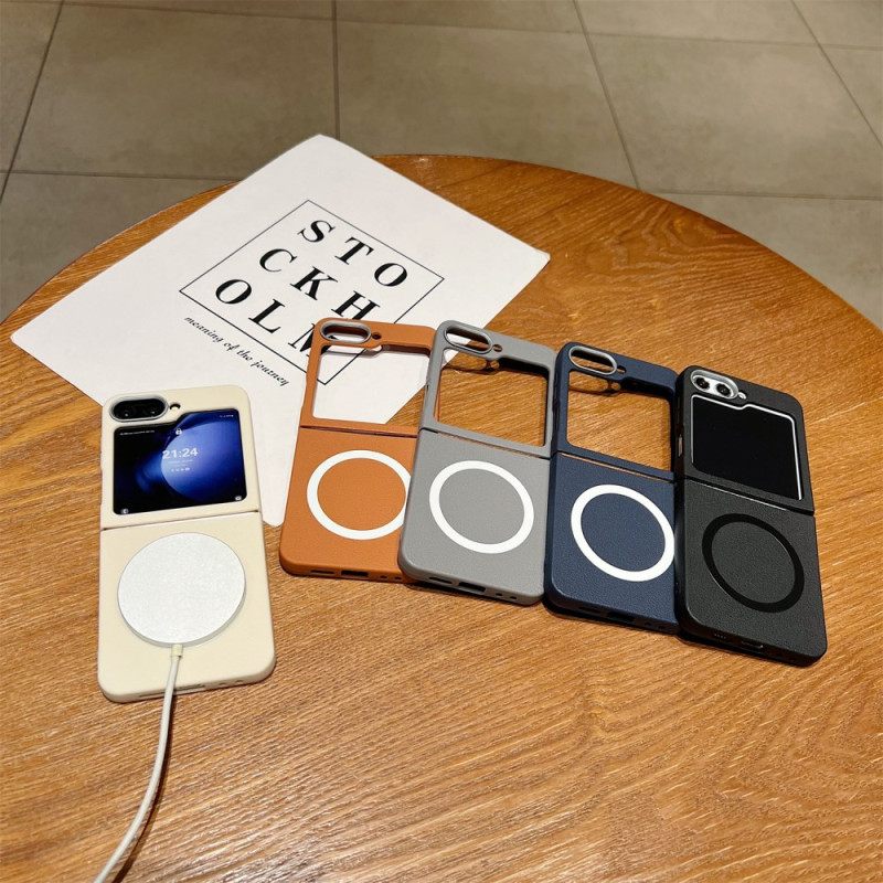 Kuori Samsung Galaxy Z Flip 7 Fe Nahkakuvio Suojakuori