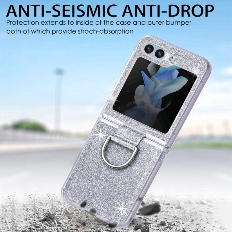 Kuori Samsung Galaxy Z Flip 7 Fe Paljetteja Ja Strasseja