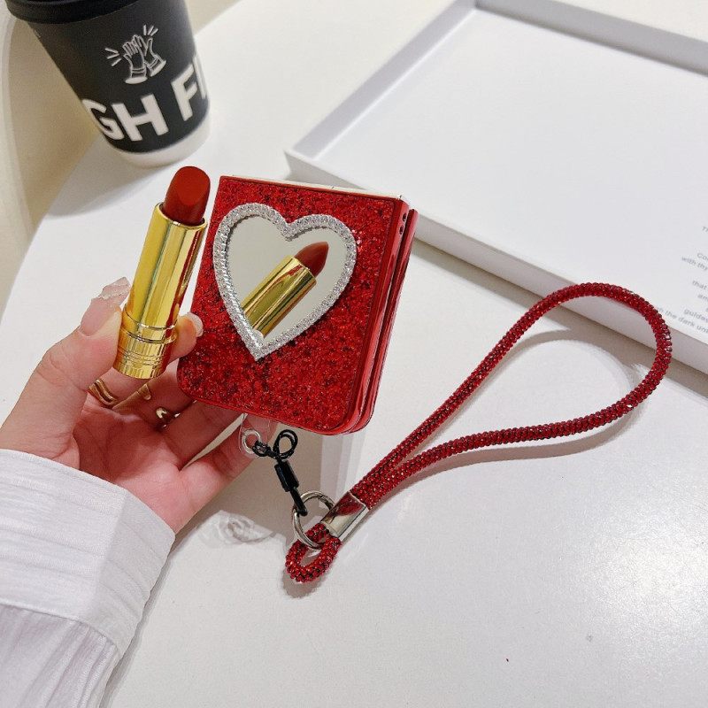 Kuori Samsung Galaxy Z Flip 7 Fe Peili Ja Hihna