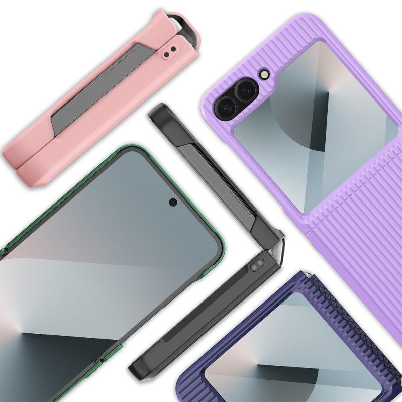 Kuori Samsung Galaxy Z Flip 7 Fe Raidallinen Muotoilu Suojakuori