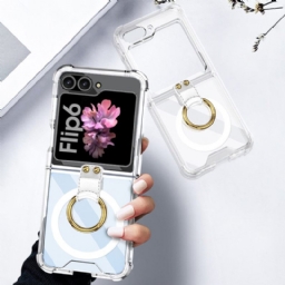 Kuori Samsung Galaxy Z Flip 7 Fe Rengaspidikkeellä Ja Magneettikiinnityksellä Gkk