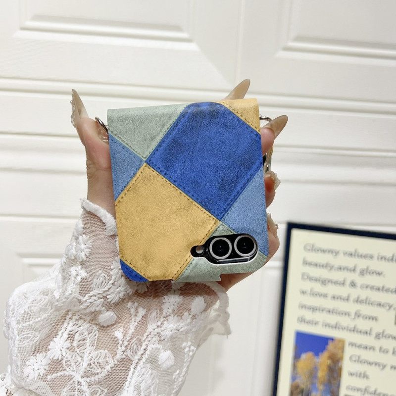 Kuori Samsung Galaxy Z Flip 7 Fe Retro Kissankäpälälukolla