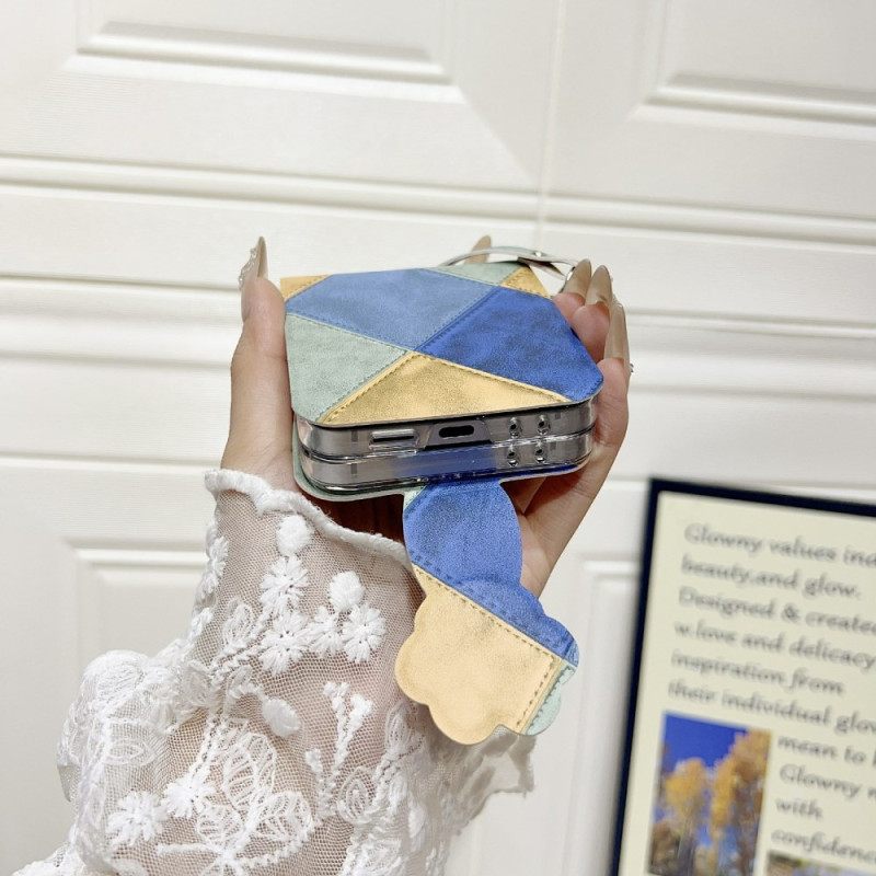 Kuori Samsung Galaxy Z Flip 7 Fe Retro Kissankäpälälukolla