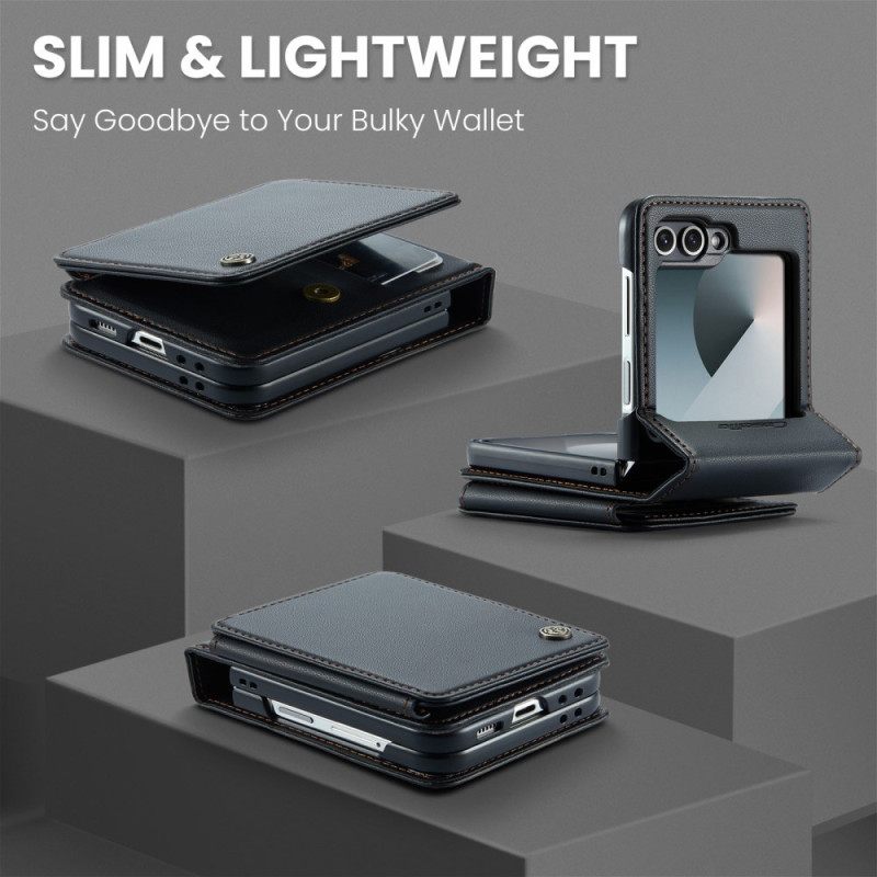 Kuori Samsung Galaxy Z Flip 7 Fe Rfid-suojaus 5 Korttipaikkaa