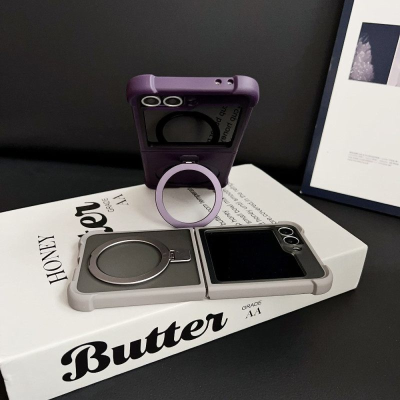 Kuori Samsung Galaxy Z Flip 7 Fe Sisäänrakennettu Magneettinen Jalusta