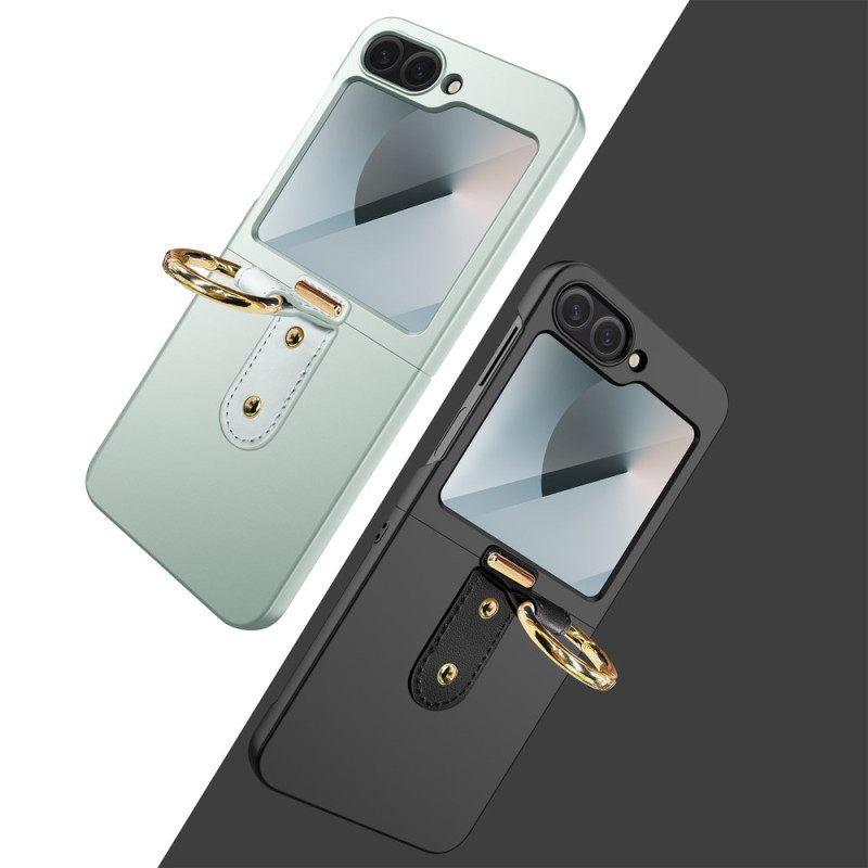 Kuori Samsung Galaxy Z Flip 7 Fe Sormuskotelo Ja Suojakalvo Suojakuori