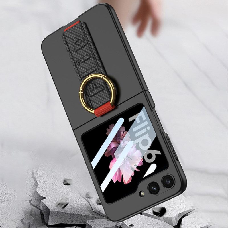 Kuori Samsung Galaxy Z Flip 7 Fe Sormuspidike Ja Gkk-hihna
