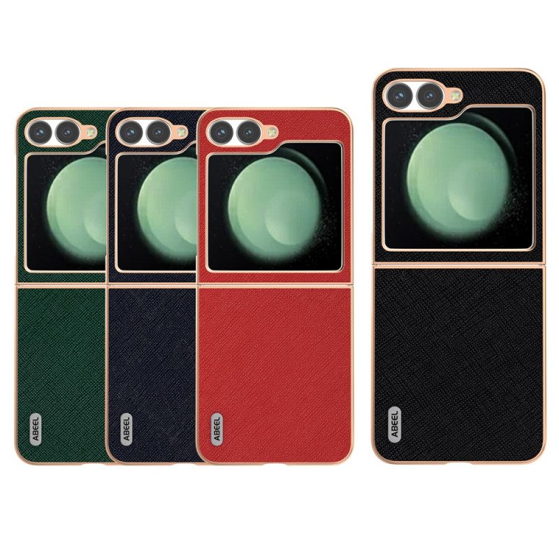 Kuori Samsung Galaxy Z Flip 7 Fe Teksturoitu Nahka