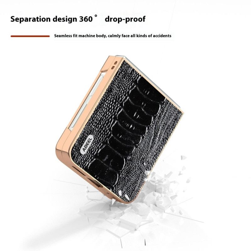 Kuori Samsung Galaxy Z Flip 7 Fe Tyyli: Krokotiilikuvioinen Suojakuori