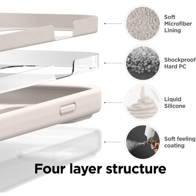 Kuori Samsung Galaxy Z Flip 7 Fe Yksivärinen Suojakuori