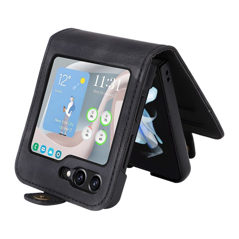 Puhelinkuoret Samsung Galaxy Z Flip 7 Fe Korttiteline Yikatu