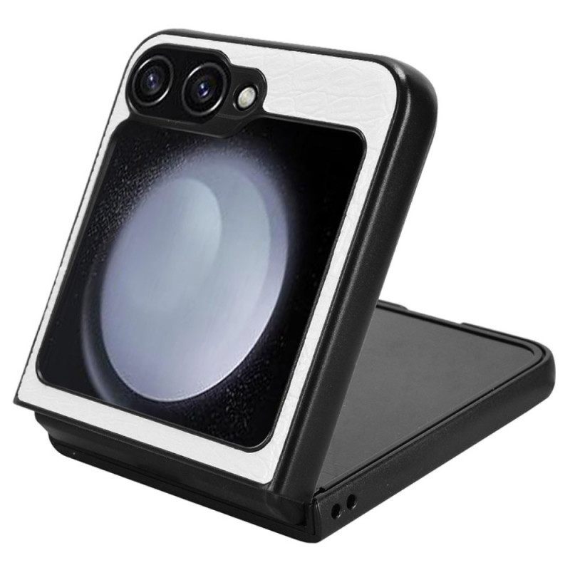 Puhelinkuoret Samsung Galaxy Z Flip 7 Fe Krokotiilikuvio