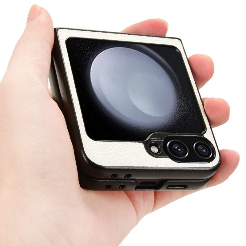 Puhelinkuoret Samsung Galaxy Z Flip 7 Fe Krokotiilikuvio