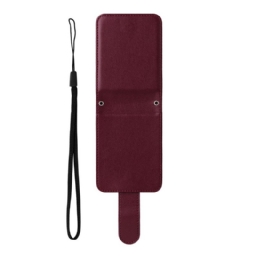 Puhelinkuoret Samsung Galaxy Z Flip 7 Fe Nahkakuvioinen Korttikotelo