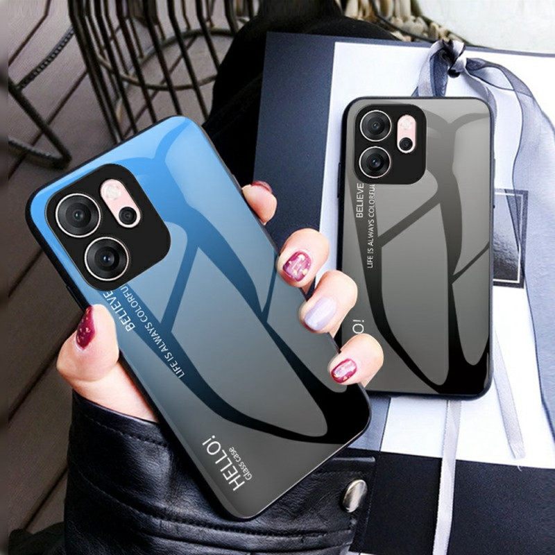 Case Oppo Reno 14f 5g Puhelinkuoret Hello-karkaistu Lasi