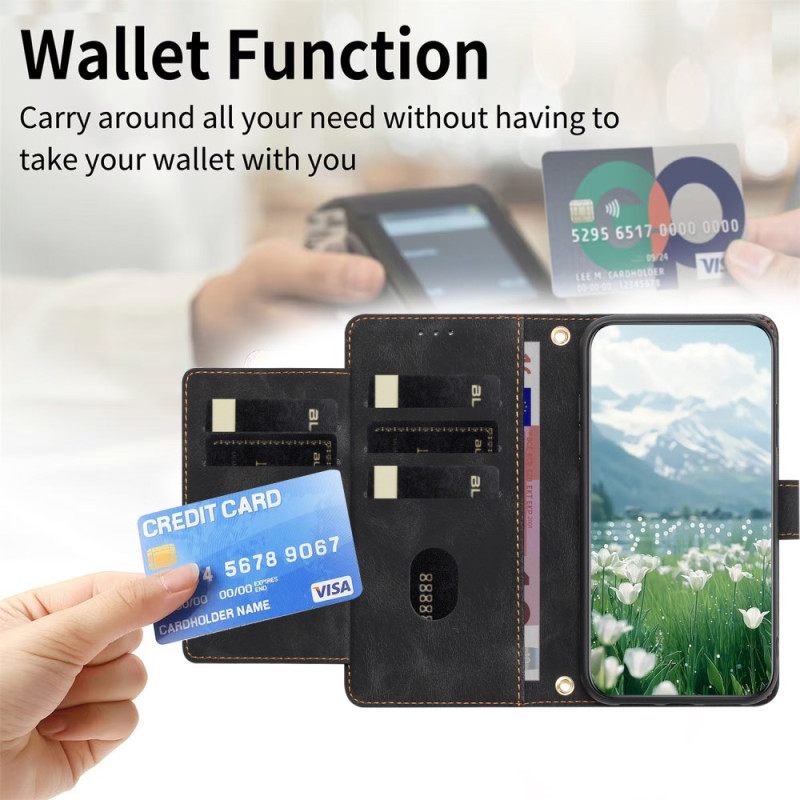 Kotelot Oppo Reno 14f 5g Kukallinen Mokkanahkaefekti