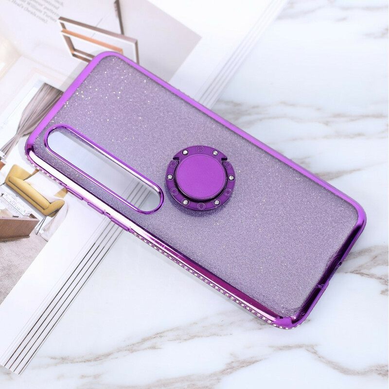 Case Xiaomi Mi 10 / 10 Pro Paljetteja Ja Timantteja Sormustuki