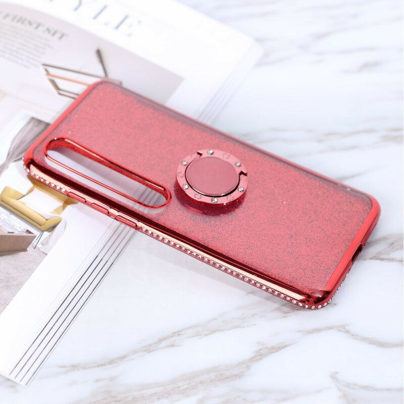 Case Xiaomi Mi 10 / 10 Pro Paljetteja Ja Timantteja Sormustuki