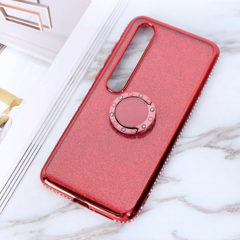 Case Xiaomi Mi 10 / 10 Pro Paljetteja Ja Timantteja Sormustuki