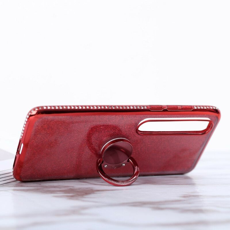 Case Xiaomi Mi 10 / 10 Pro Paljetteja Ja Timantteja Sormustuki