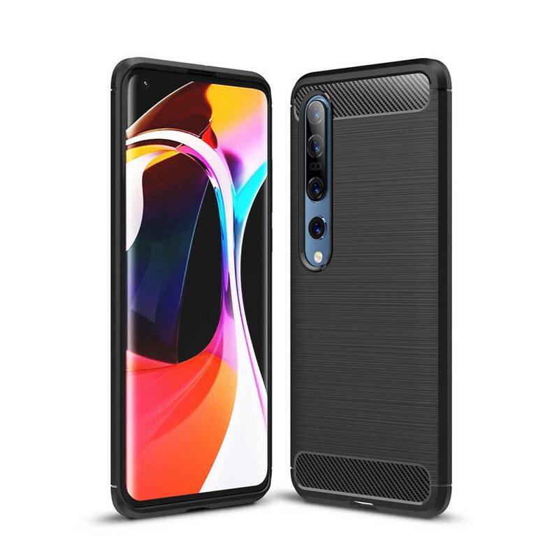 Kuori Xiaomi Mi 10 / 10 Pro Harjattu Hiilikuitu