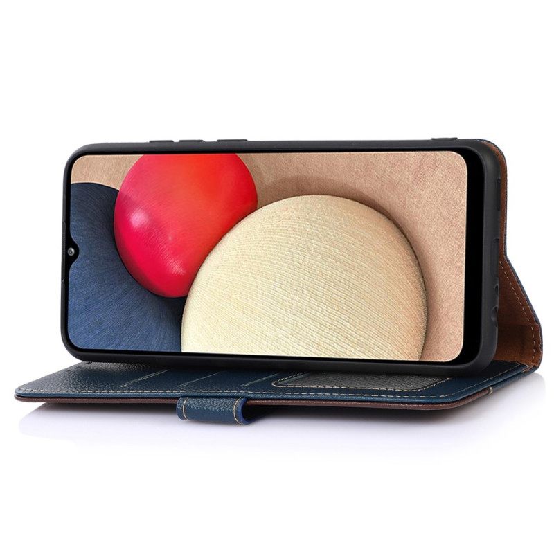 Flip Case Moto G51 5G Lychee Style Rfid Khazneh