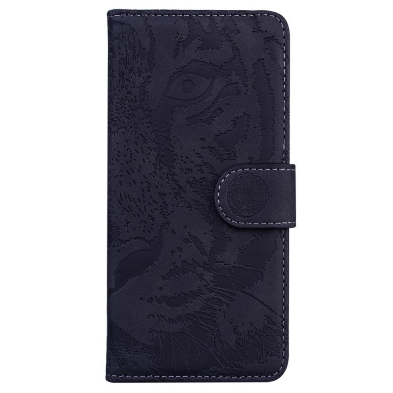 Kotelot Moto G51 5G Tiger Face Print