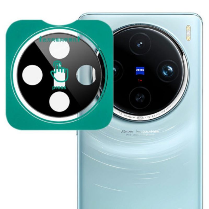 Karkaistusta Lasista Valmistettu Linssinsuoja Vivo X100 Prolle Itseasentuva Runko (musta Versio)