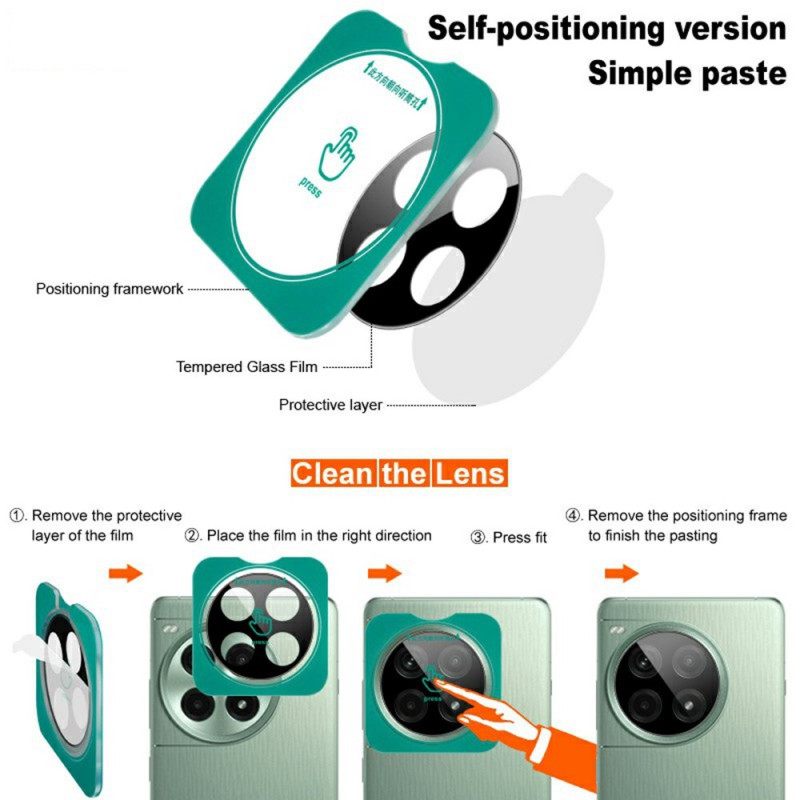 Karkaistusta Lasista Valmistettu Linssinsuoja Vivo X100 Prolle Itseasentuva Runko (musta Versio)