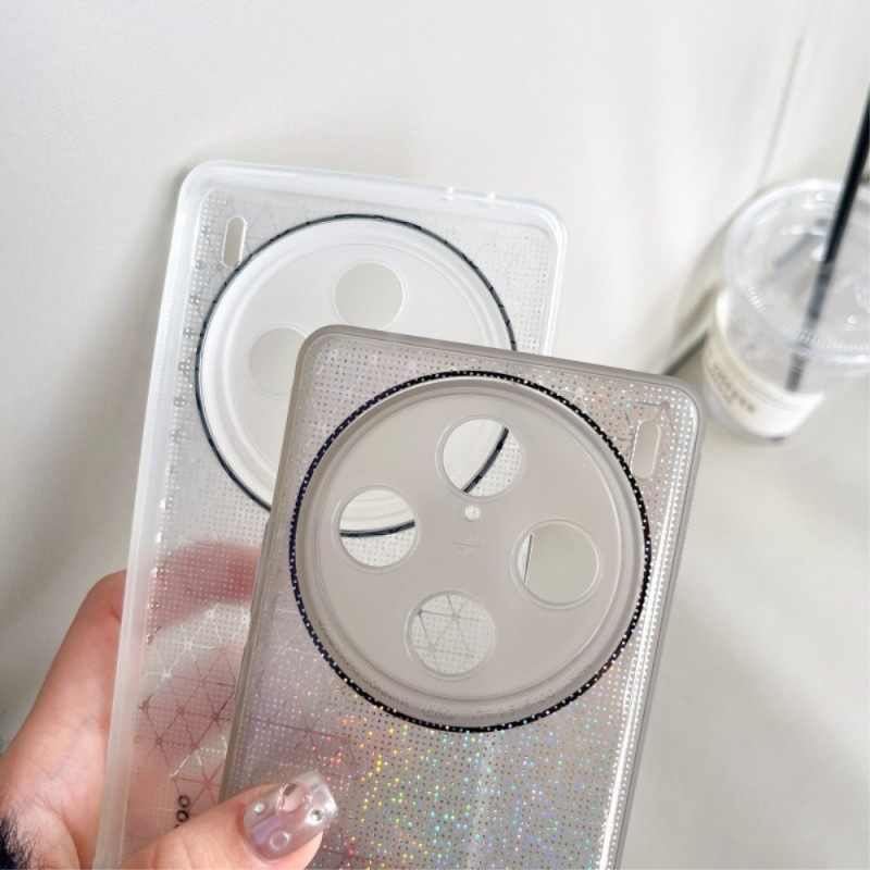 Kuori Vivo X100 Pro Q.coo Bling Aurora -sarja Suojakuori