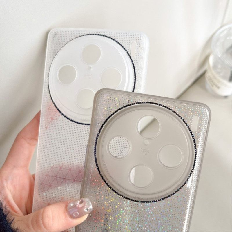 Kuori Vivo X100 Pro Q.coo Bling Aurora -sarja Suojakuori