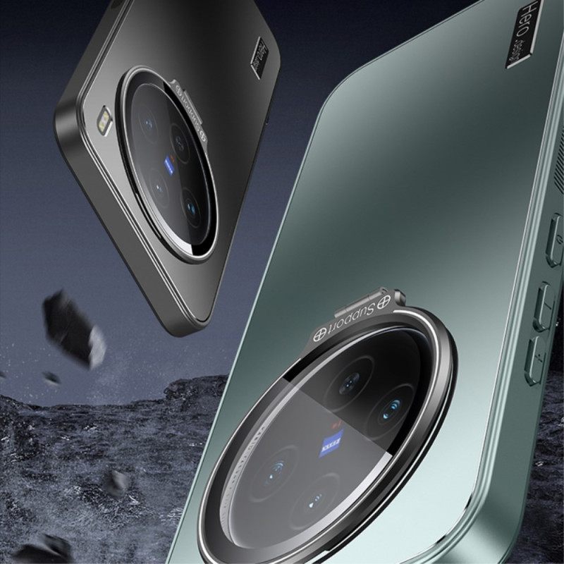 Kuori Vivo X100 Pro Sisäänrakennettu Putoamisen Estävä Jalusta