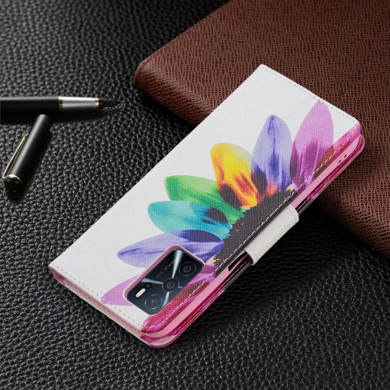 Kotelot Oppo A16 / A16s Flower Watercolour