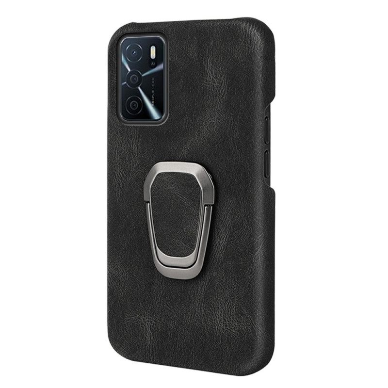 Kuori Oppo A16 / A16s Leather Effect Ring Tue Uusia Värejä