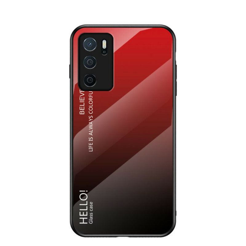 Kuori Oppo A16 / A16s Tempered Glass Hei