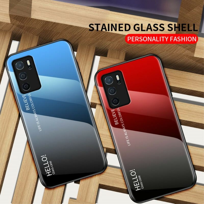 Kuori Oppo A16 / A16s Tempered Glass Hei
