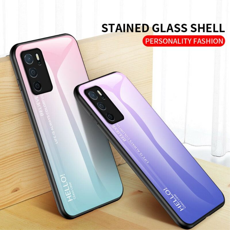 Kuori Oppo A16 / A16s Tempered Glass Hei