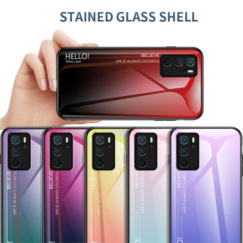 Kuori Oppo A16 / A16s Tempered Glass Hei