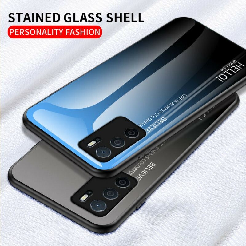 Kuori Oppo A16 / A16s Tempered Glass Hei