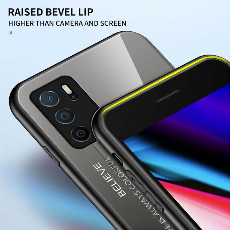 Kuori Oppo A16 / A16s Tempered Glass Hei