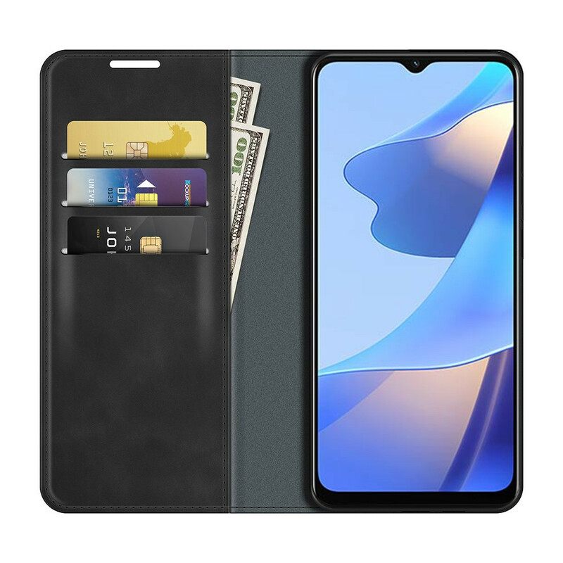 Puhelinkuoret Oppo A16 / A16s Kotelot Flip Skin-touch