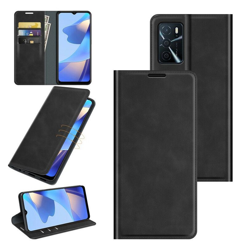 Puhelinkuoret Oppo A16 / A16s Kotelot Flip Skin-touch