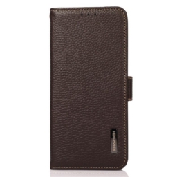 Kotelot Samsung Galaxy S23 Ultra 5G Litsi Nahka Khazneh Rfid