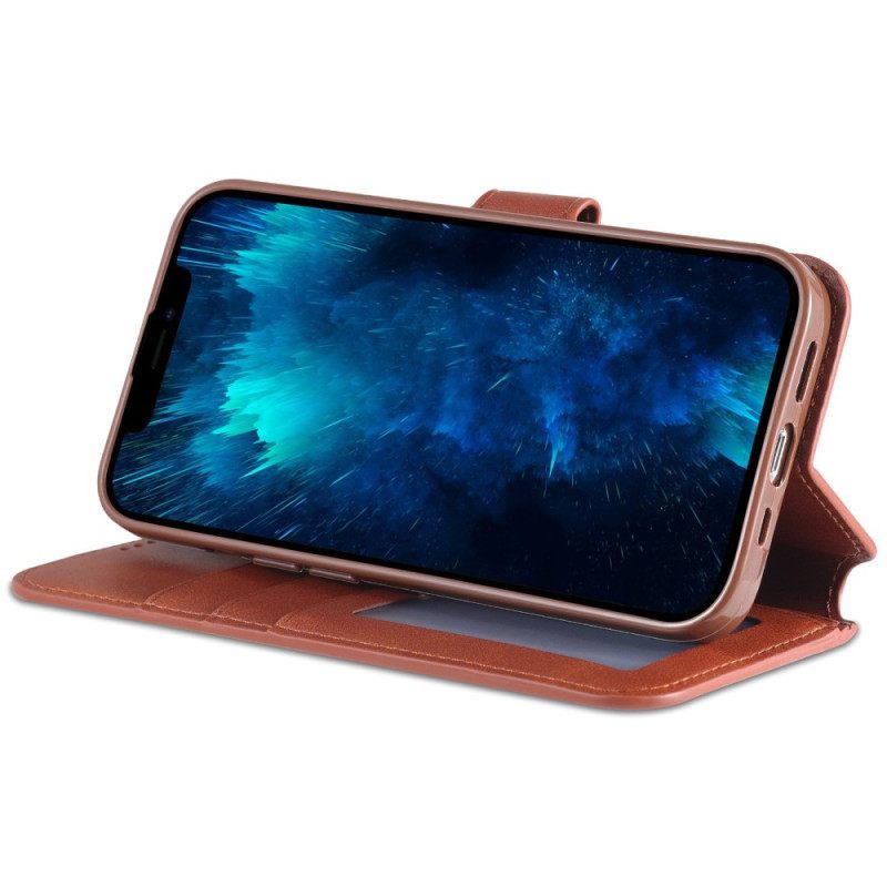 Flip Case iPhone 14 Pro Max Azns Keinonahkaa