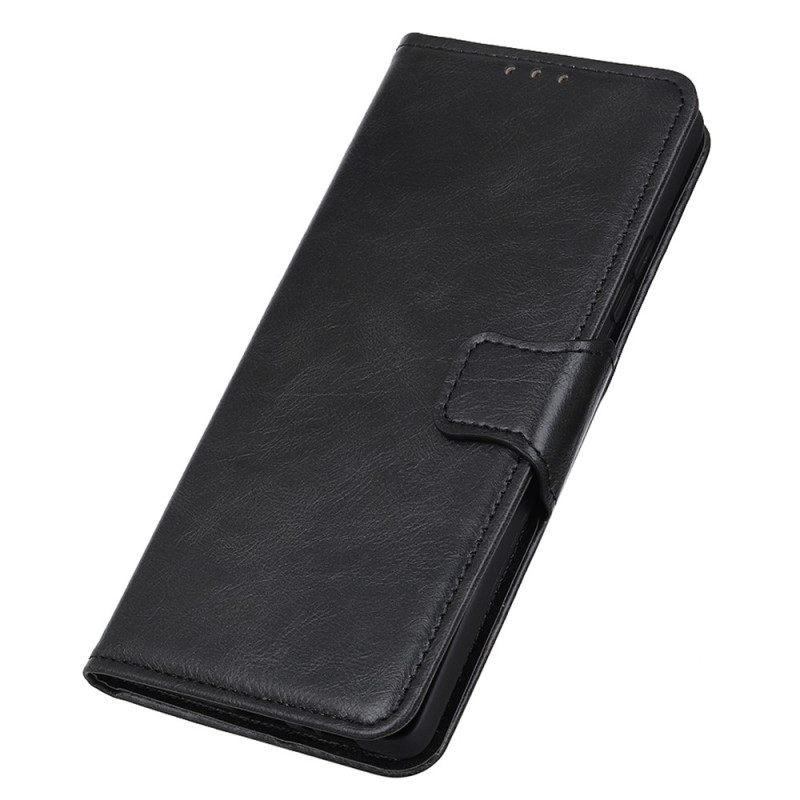 Flip Case iPhone 14 Pro Max Tyylinen Nahkainen Lukko Käännettävä