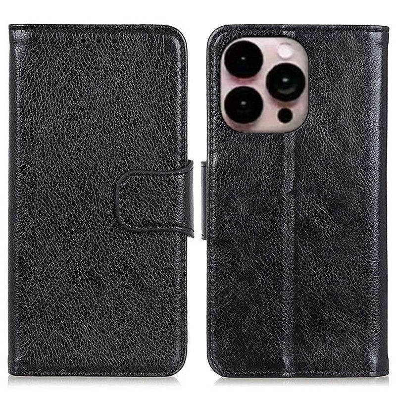 Kotelot iPhone 14 Pro Max Nappa Haljasnahka