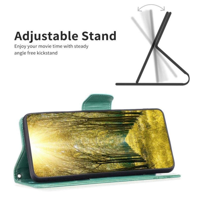 Kotelot iPhone 14 Pro Max Suojaketju Kuori Butterflies Painettu Hihna