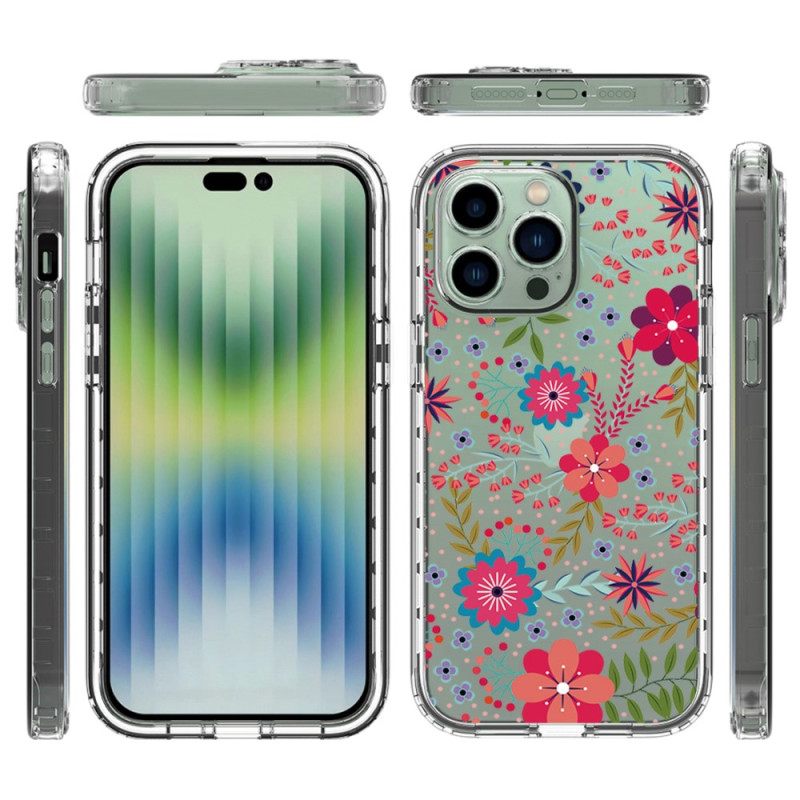 Kuori iPhone 14 Pro Max Enhanced Floral